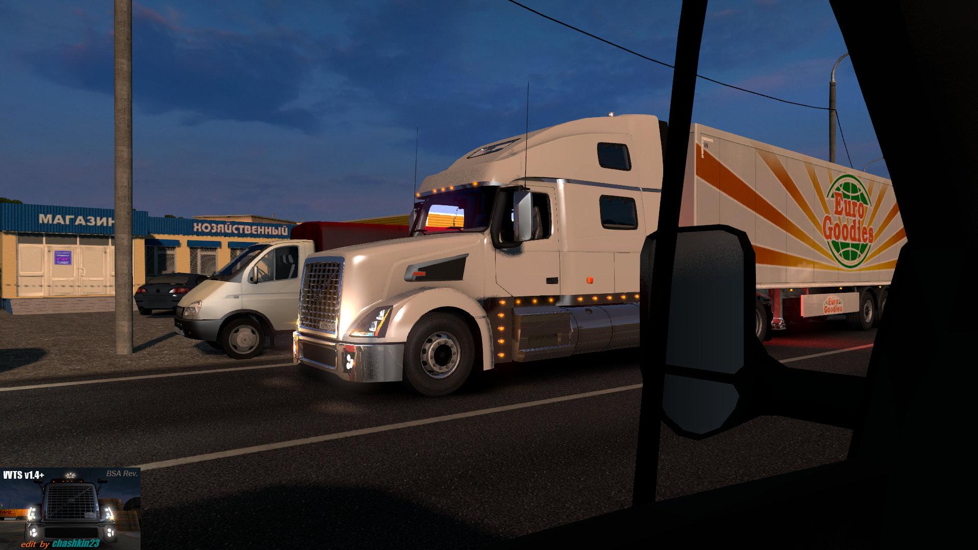 ETS2 - Volvo Vnl Truck Shop V1.4 (Bsa Revision)