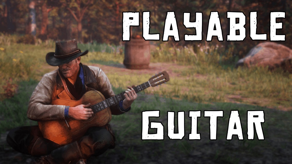 RDR2 - Playable Guitar