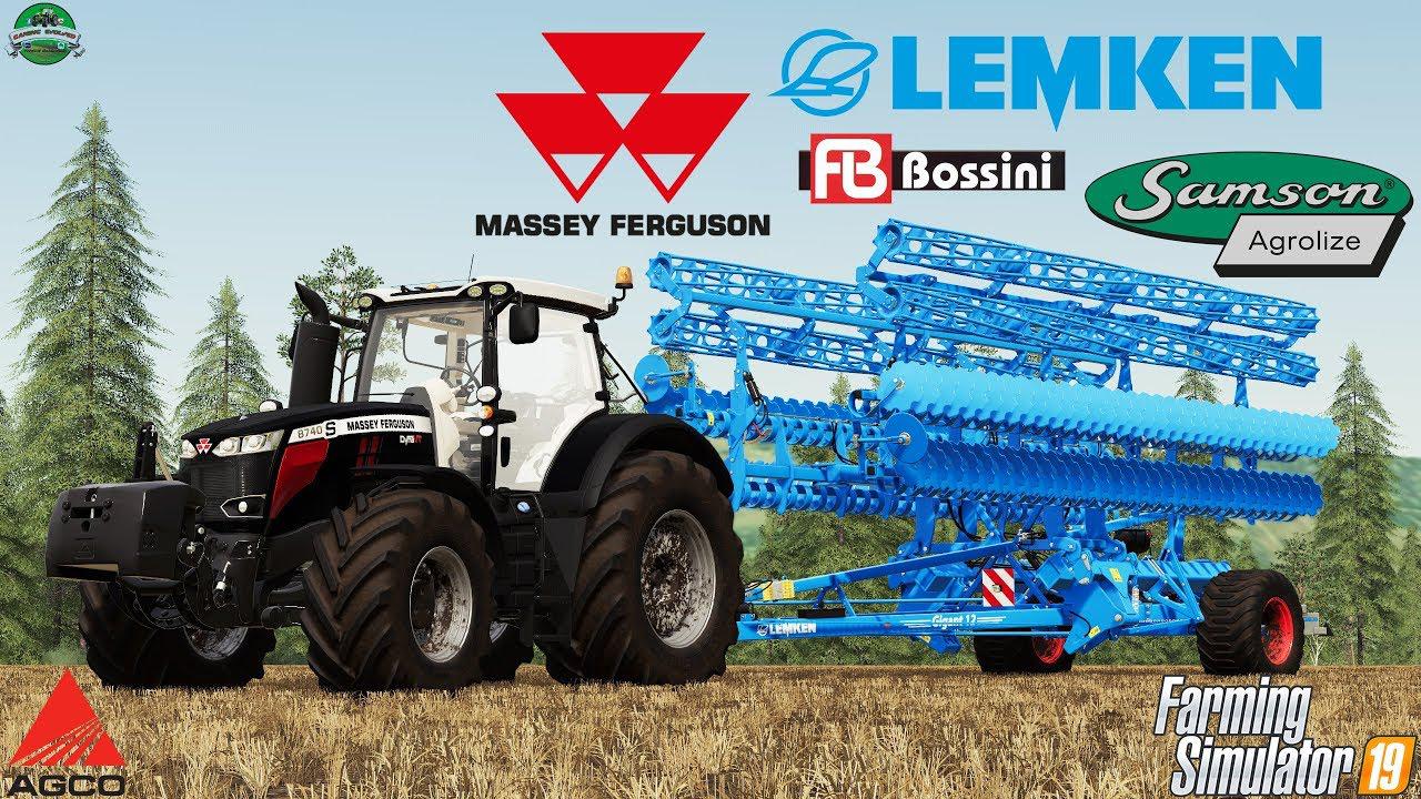 FS19 - Massey Ferguson 8700S Tractor V1.0