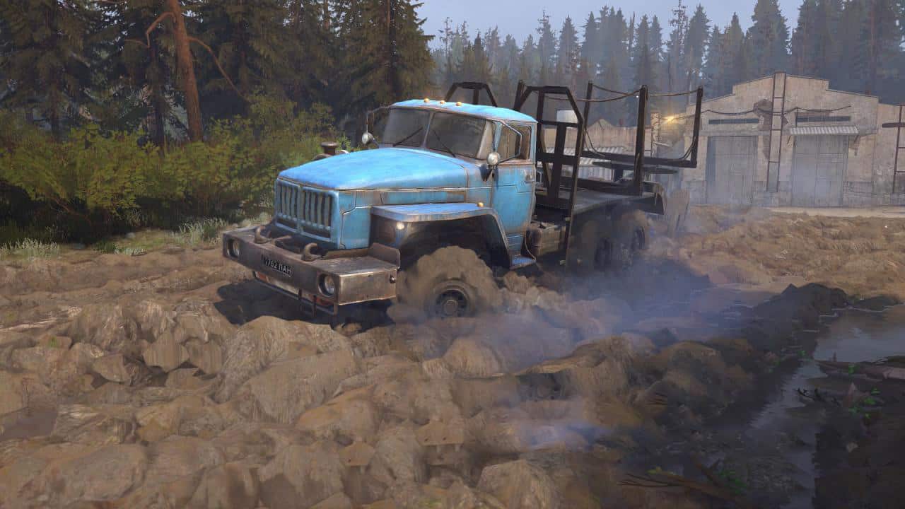 Spintires:Mudrunner - A on The Shore Map V0.1