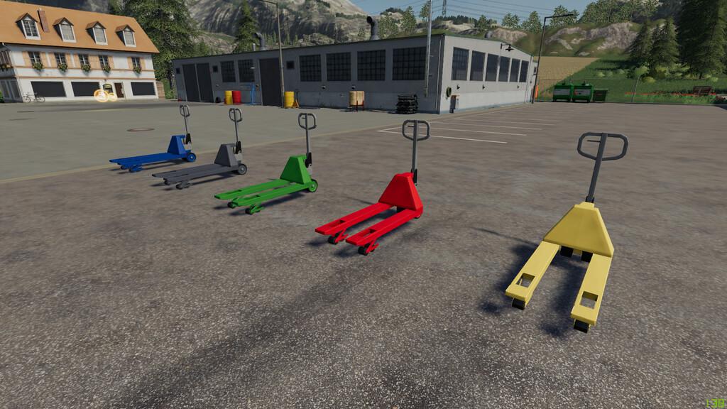FS19 - Lizard Hand Lifter V1