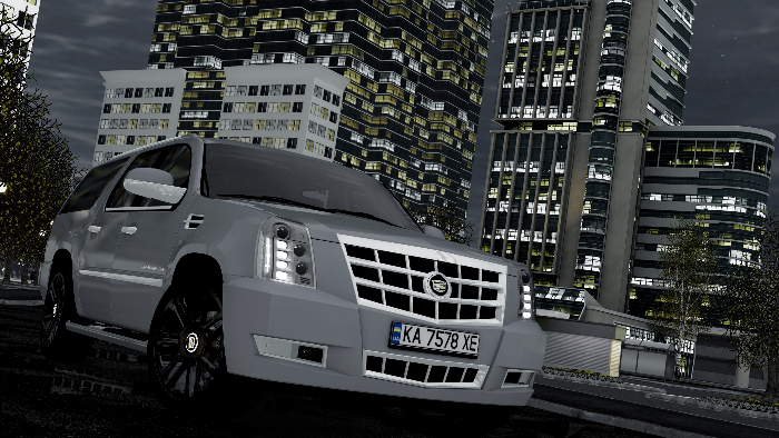City Car Driving 1.5.9.2 - Cadillac Escalade ESV Platinum 2012 Car Mod