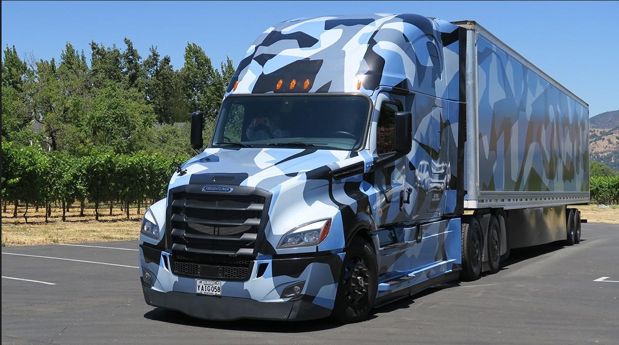 ATS - Freightliner Cascadia Combo Camouflage V1.0 (1.36.x)