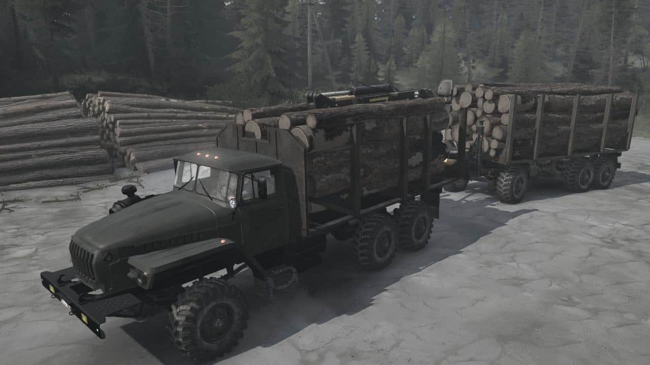 Spintires:Mudrunner - Ural-4320 Truck V28.05.19