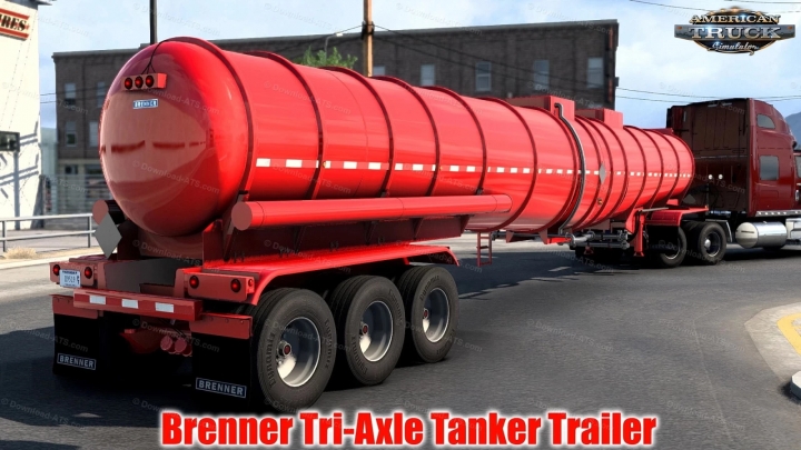 ATS - Brenner Tri-Axle Tanker Trailer V1.0 (1.41.x)