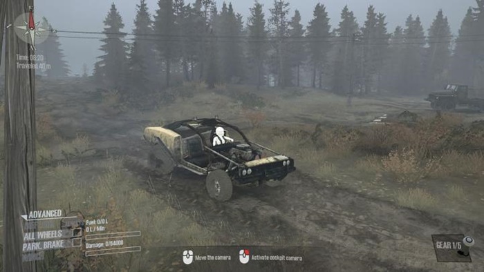 Spintires:Mudrunner - Crazy Racing Car