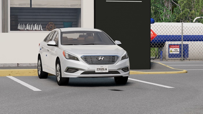 BeamNG – Hyundai Sonata 2016 Car Mod