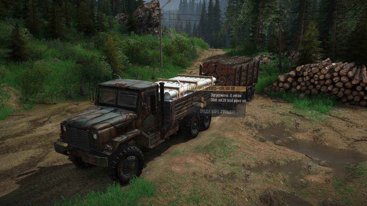 Spintires:Mudrunner - ANK MK 38 Truck V1.1