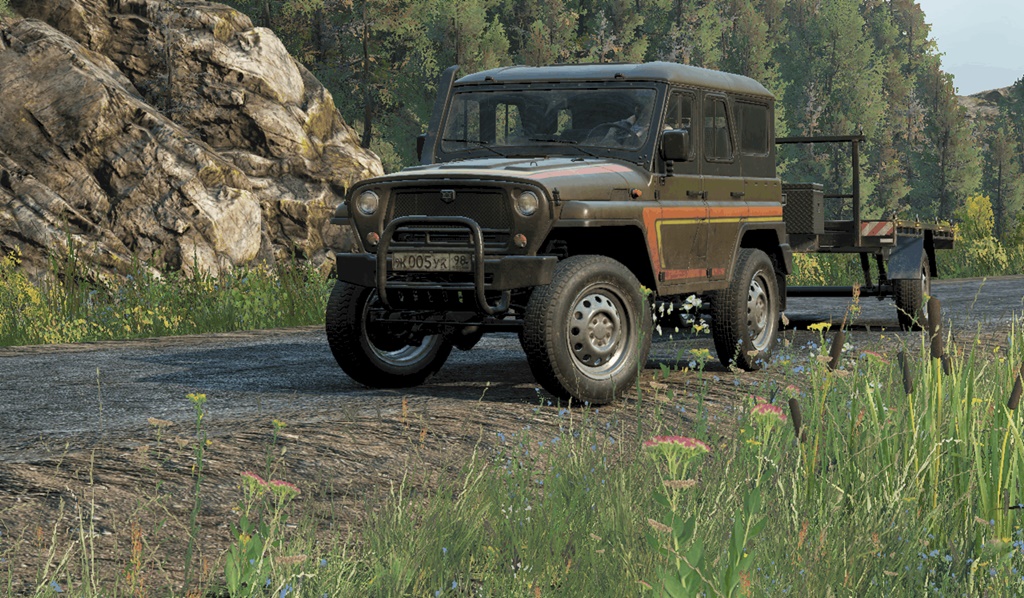 SnowRunner - Khan 39 Upgraded V1