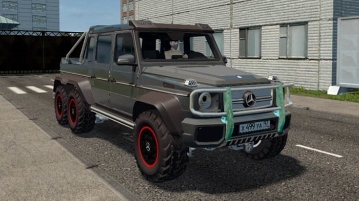 City Car Driving 1.5.9 – Mercedes-Benz G63 AMG 6×6