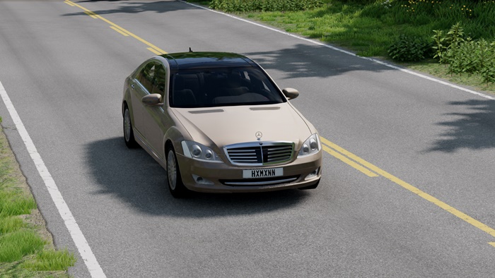 BeamNG – Mercedes-Benz S Class W221 Car Mod