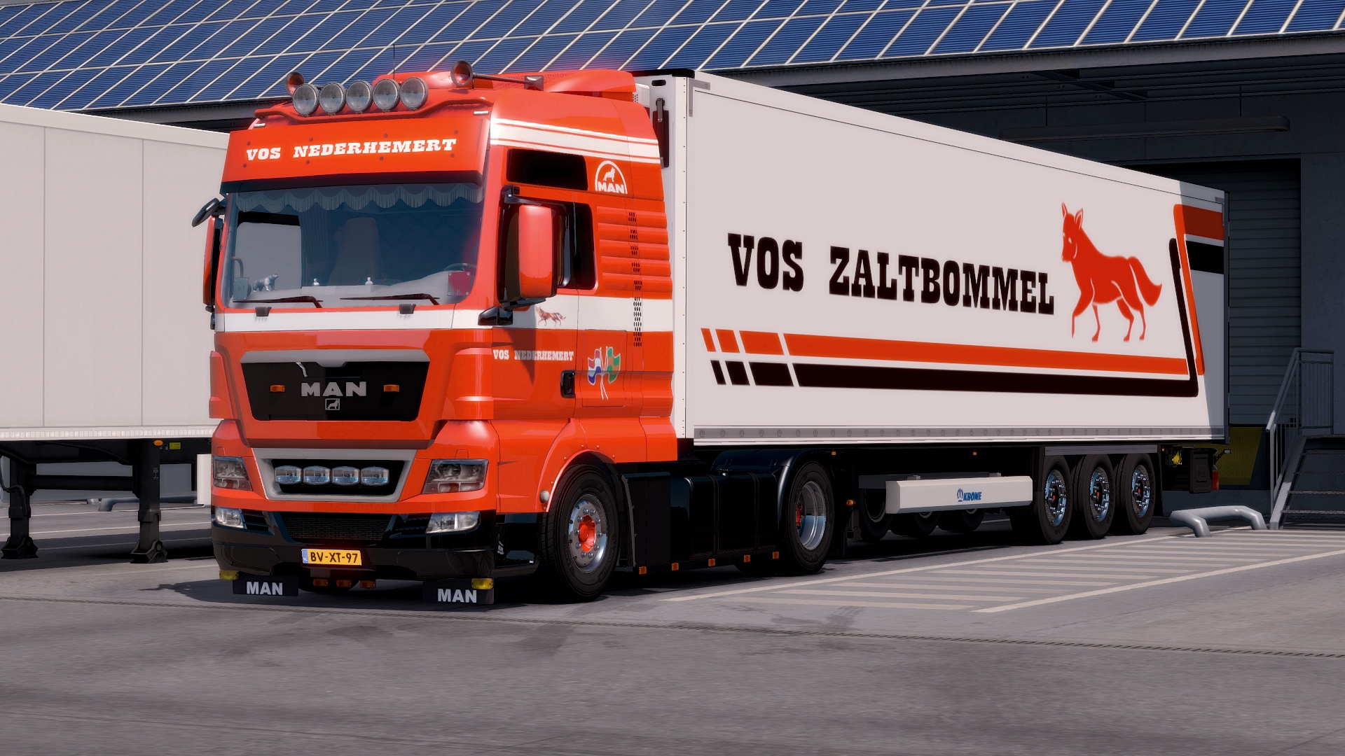 ETS2 - Man TGX Vos Nederhemert&Krone Trailer (1.37.x)
