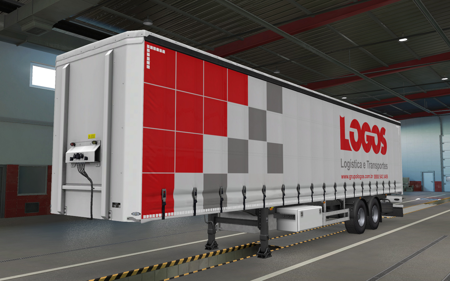 ETS2 - Logos Skin (1.39.x) | Euro Truck Simulator 2 | Mods.club