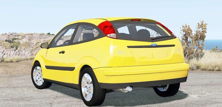 BeamNG - Ford Focus ZX3 (DBW) 2000 Car Mod