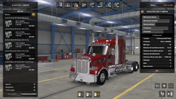 ATS - Detroit Diesel 60 Series Engines Pack V1.2 (1.41.x)