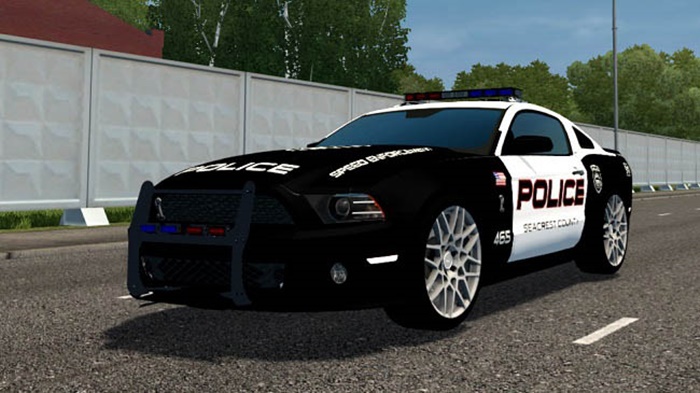City Car Driving 1.5.9 – Ford Mustang Shelby GT500 Police