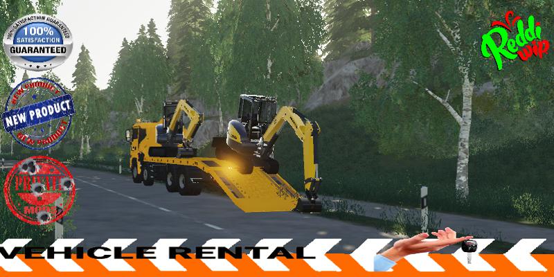 FS19 - Man Plateau Grue Auxiliaire Kiloutou V2.0