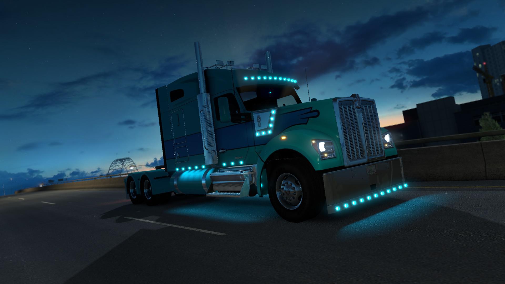 ATS - Kenworth W990 + Addons + Templates V1.2 (1.35.X)