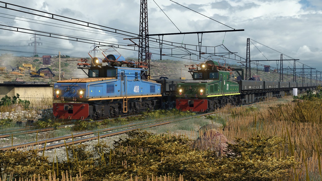 Transport Fever 2 - Industrial Locomotive EL2