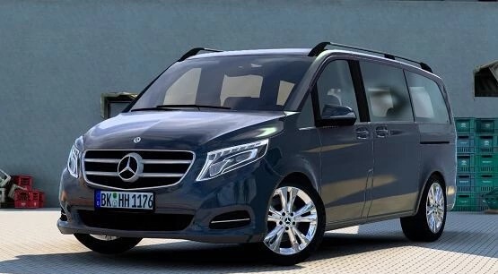 ETS2 - Mercedes-Benz W447 V-Class V4.1 (1.40 & 1.41)