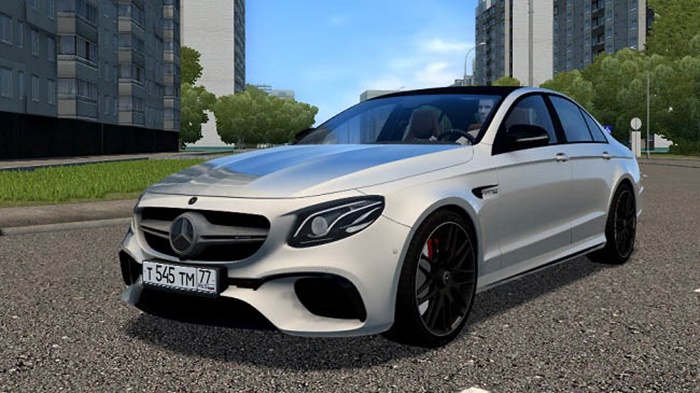 City Car Driving 1.5.9 – Mercedes-Benz E63S AMG