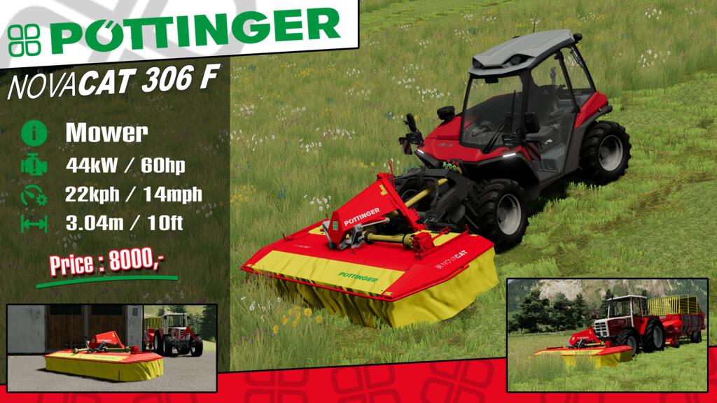 FS19 - Pottinger Novacat 306 F V1.0