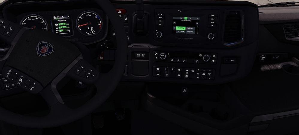 ETS2 - Radio Screen for NextGen R&S EU/UK V1.0 (1.35.x)