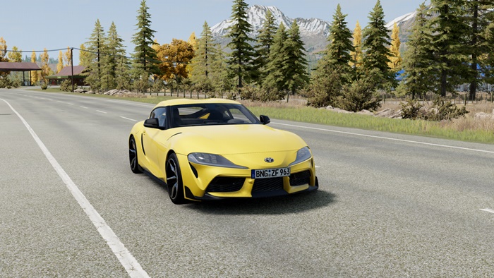 BeamNG – Toyota GR Supra Car Mod