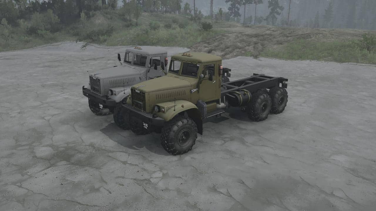 Spintires:Mudrunner - KrAZ-255B Truck V12.10.19