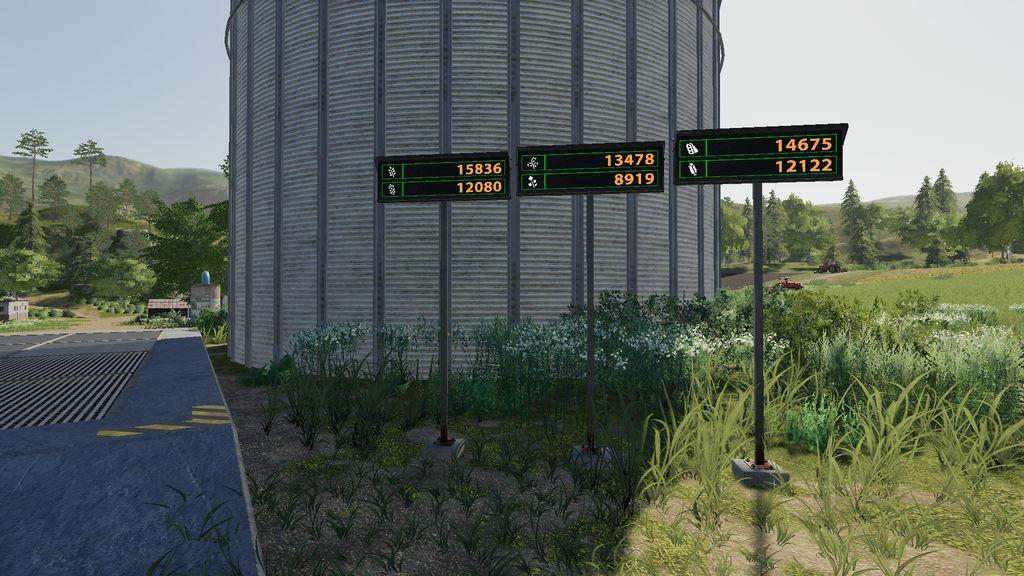 FS19 - Silo Displays V1.0