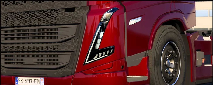 ETS2 - SCS Volvo FH5 Foglights Reworked V1.1