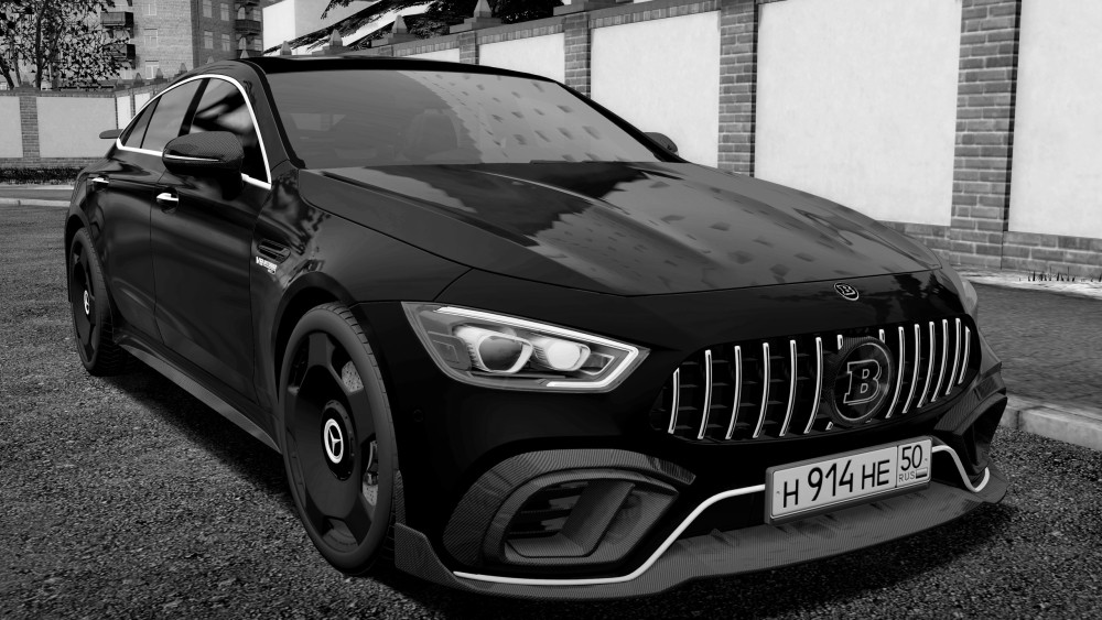 City Car Driving 1.5.9.2 - Mercedes-Benz GT63S AMG Car Mod