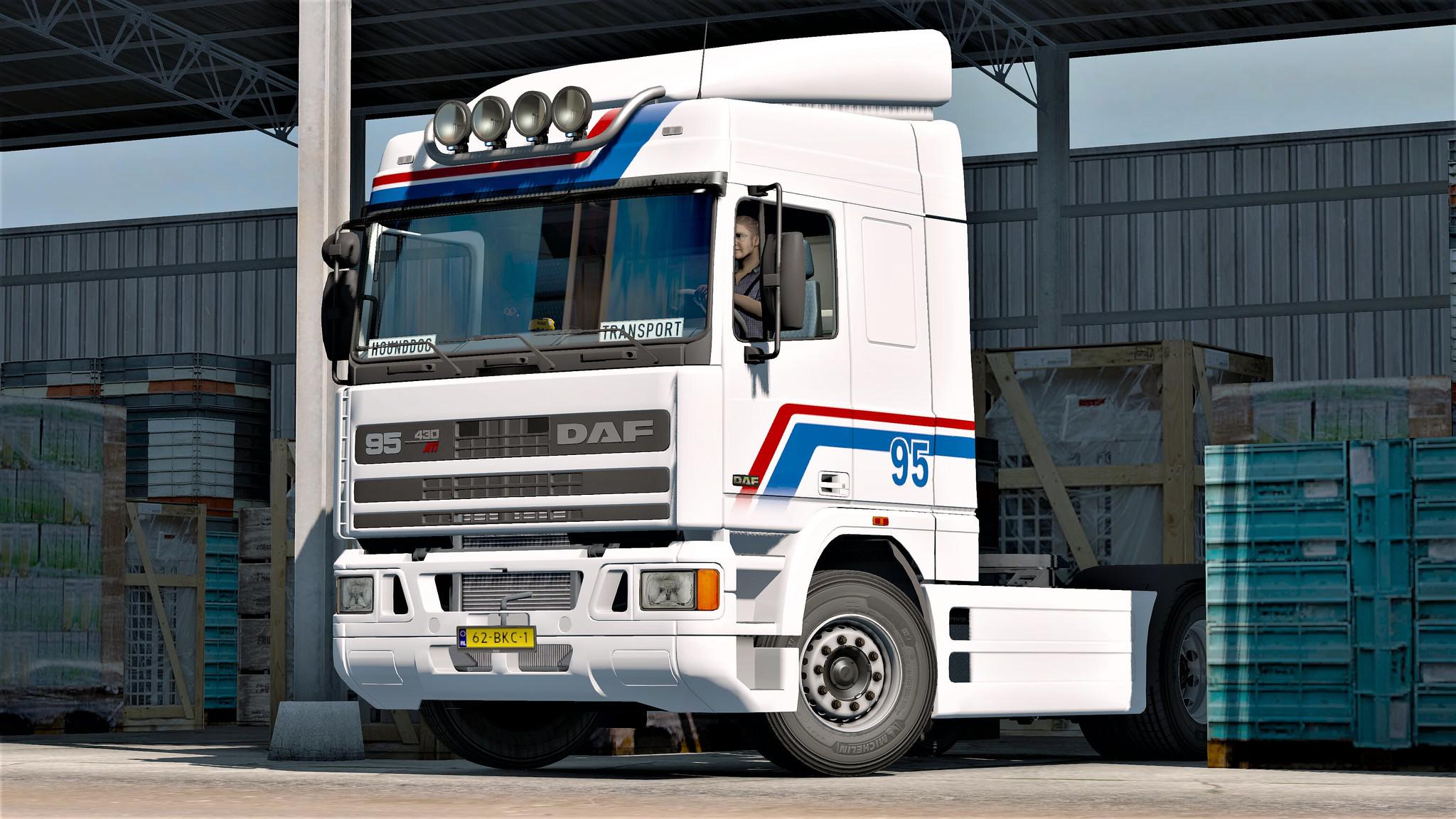 ETS2 - Daf 95 ATi Cummins N14 Sound Mod (1.38.x)