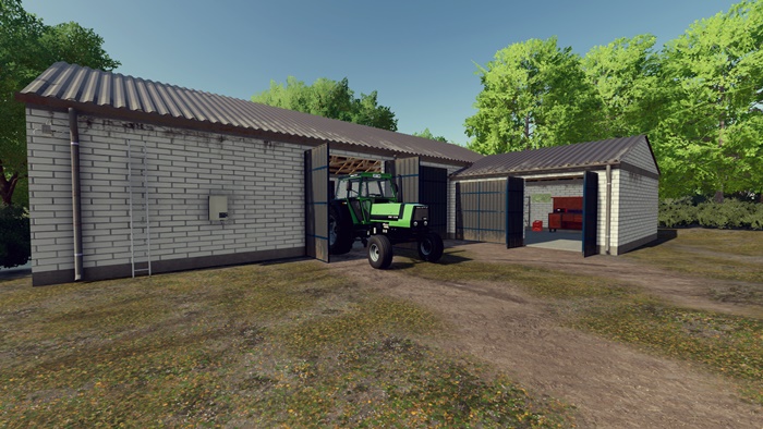 FS22 - Polish Modern Shed V1.0