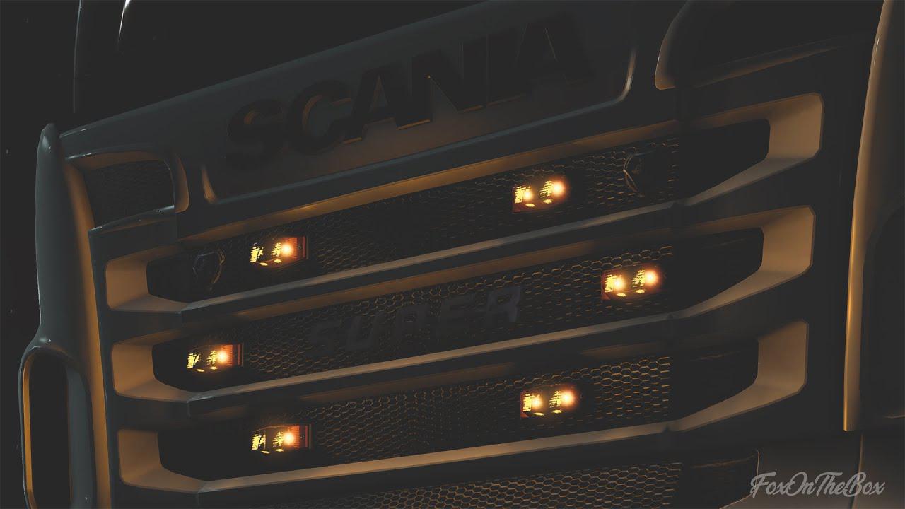 ETS2 - Hella Double Burners 9 Variants (1.40.x)