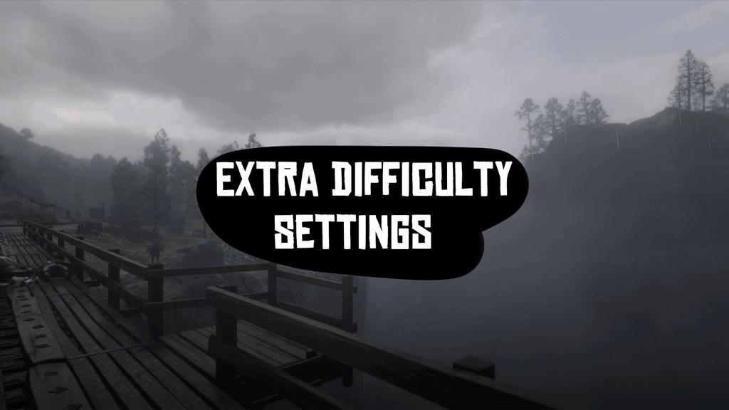RDR2 - Extra Dificulty Settings