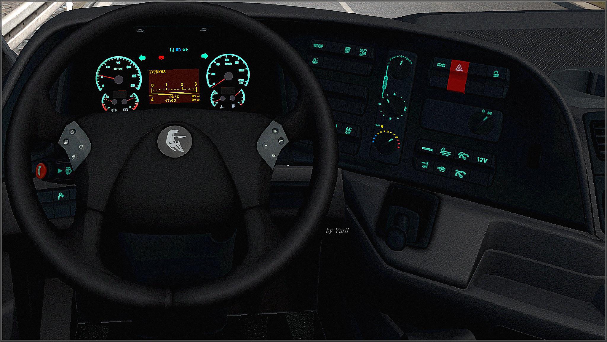 ETS2 - Dashboard Light Kamaz 5490 Neo Pack V2.0 (1.39.x)