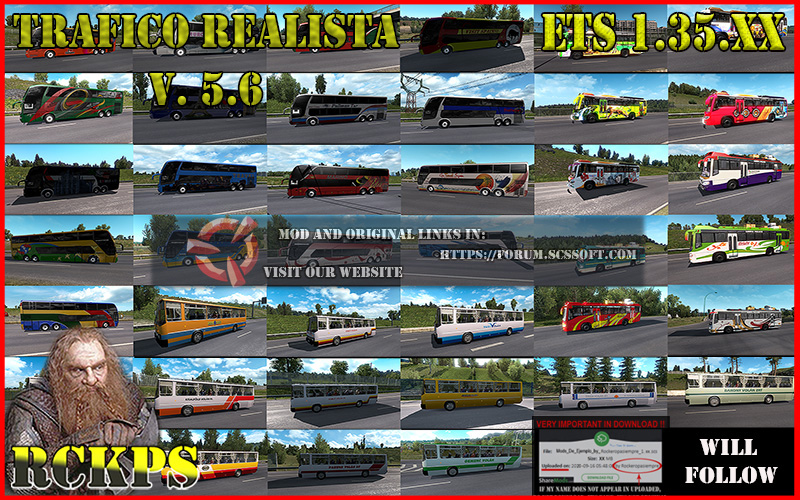 ETS2 - Realistic Traffic Mod V5.6 (1.35.x)