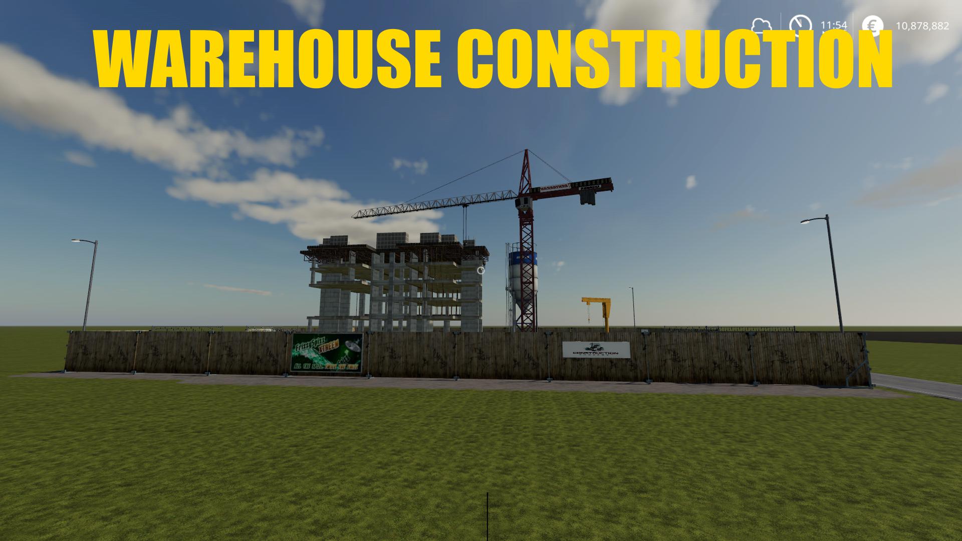 FS19 - Warehouse Construction V1.0