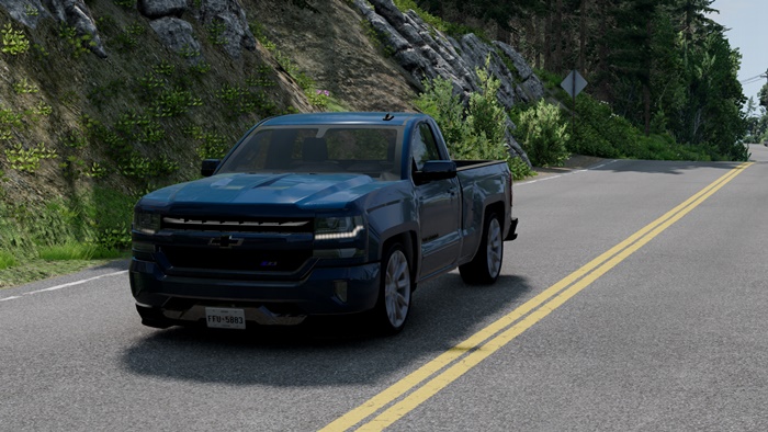 BeamNG – Chevrolet Silverado 1500 Z71 2017 Pickup Mod