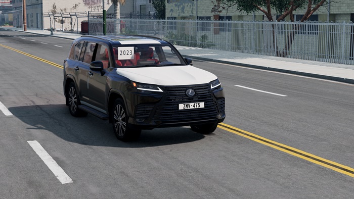 BeamNG – Lexus LX500 2023 Car Mod