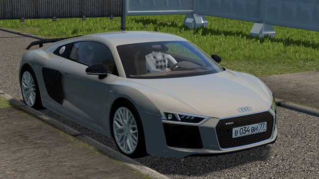 City Car Driving 1.5.9 - Audi R8 V10 Plus
