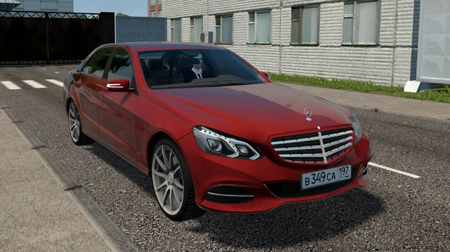 City Car Driving 1.5.9 - Mercedes-Benz E-Class E300