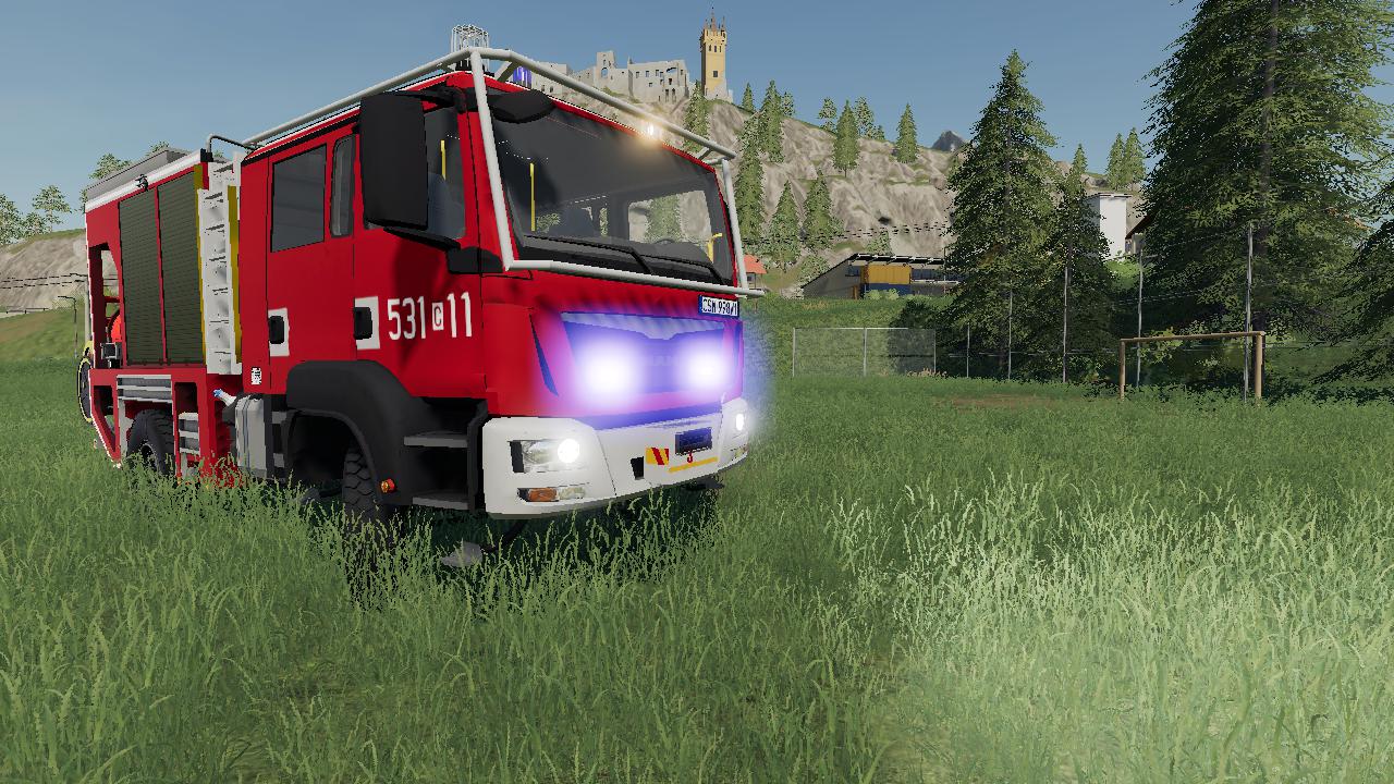 FS19 - Man Przeznaczony do Gaszenia Lasow V1.1