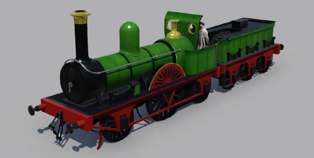 Transport Fever 2 - LB&SCR Jenny Lind 2-2-2