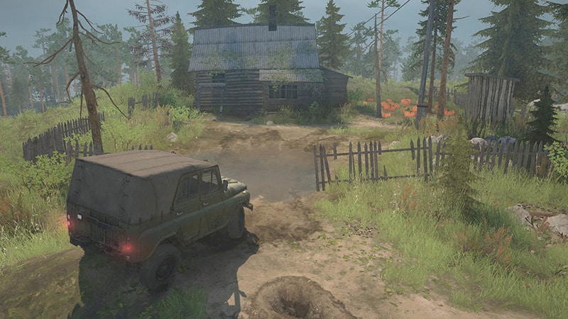 Spintires:Mudrunner - Business Trip Map V12.11.20