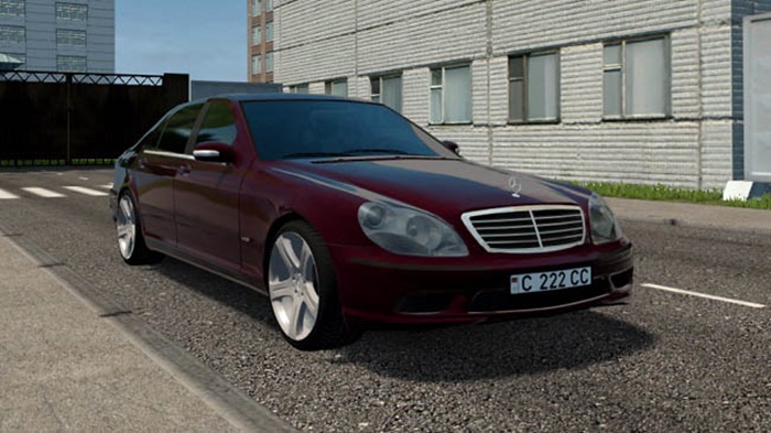 City Car Driving 1.5.9 – Mercedes-Benz S600 W220