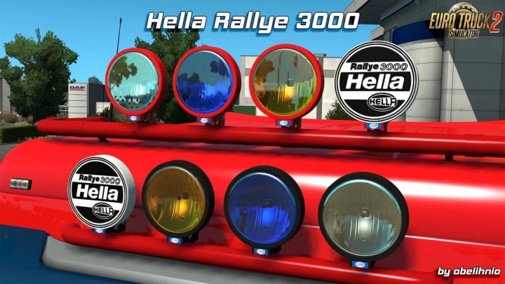 ETS2 - Hella Rallye 3000 V1.6 (1.41.x)