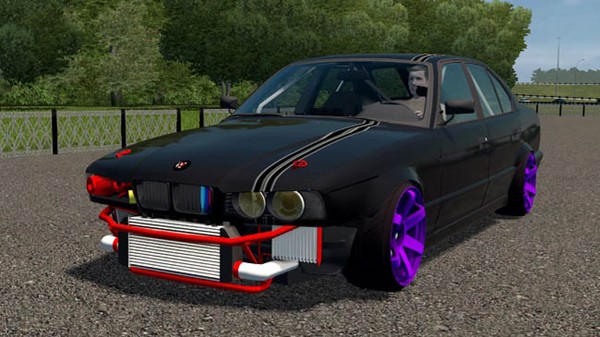 City Car Driving 1.5.9 - BMW E34 Drift Cramps