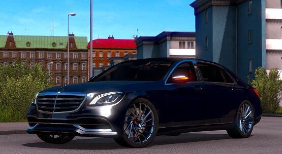 ETS2 - Mercedes-Benz S650 Maybach 2018 V5.0 (1.39.x)